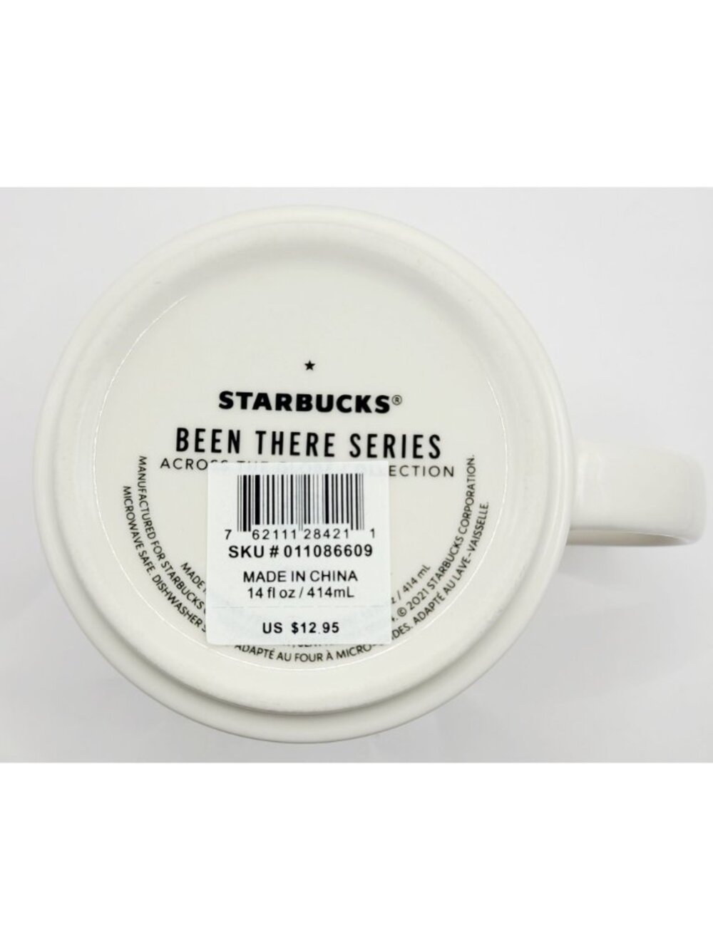 Starbucks Been There Series Orlando Mug 14 Oz Collectible Ceramic Cup NWT - Picture 6 of 8